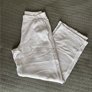 Uniqlo Cream Waffle Lounge Pants